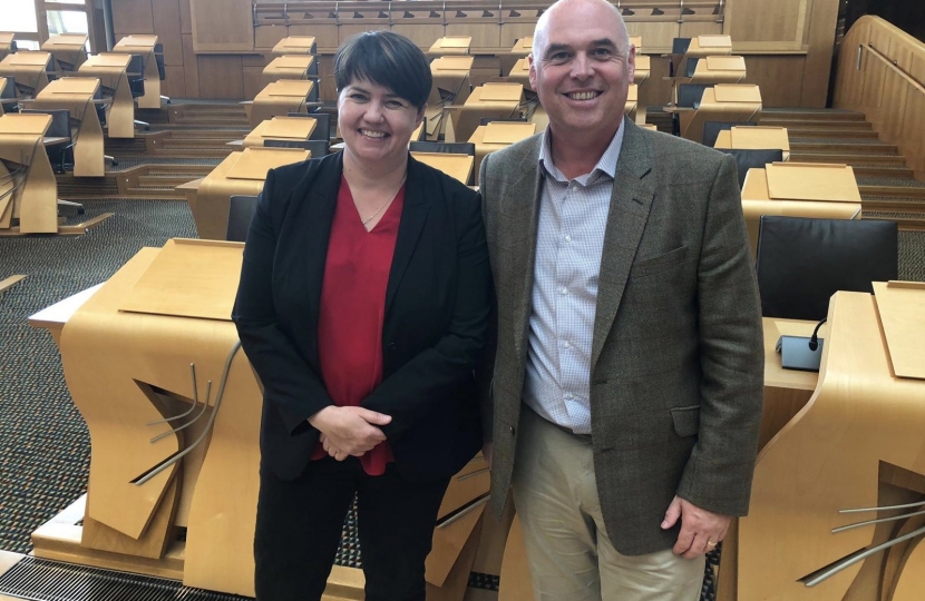 Ruth Davidson MSP and Paul Davies AM