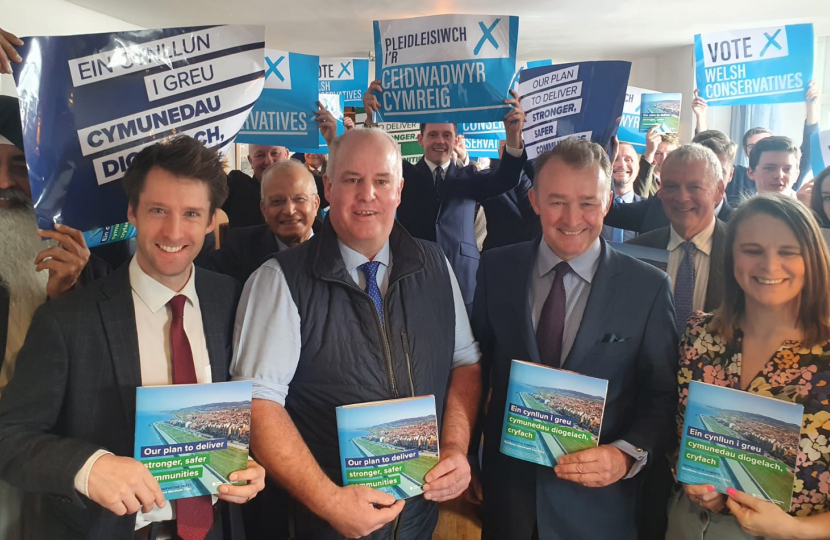 Welsh Conservative Launching their Manifesto