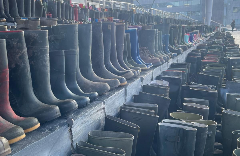 5,500 empty wellies