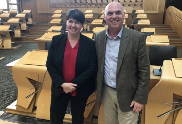 Ruth Davidson MSP and Paul Davies AM